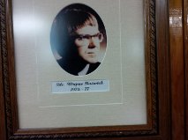 Dad in the Belmore church